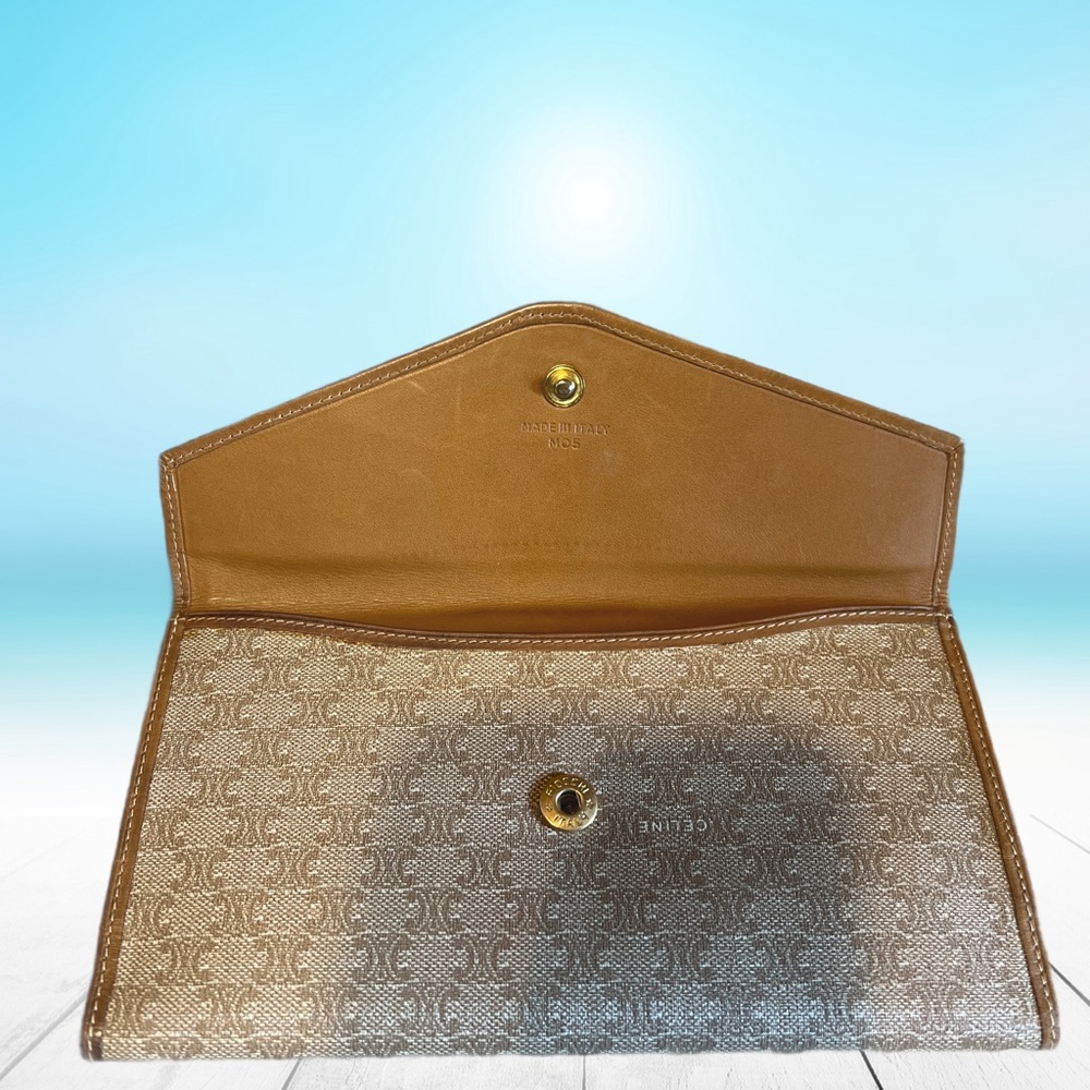 Celine Macadam Folding Long Wallet - Picture 4 of 4